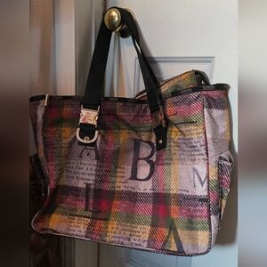 👛SOLD👛 L.A.M.B. by Gwen Stefani Donegal Lesportsac Tote- RARE